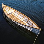 One-person open canoe plans