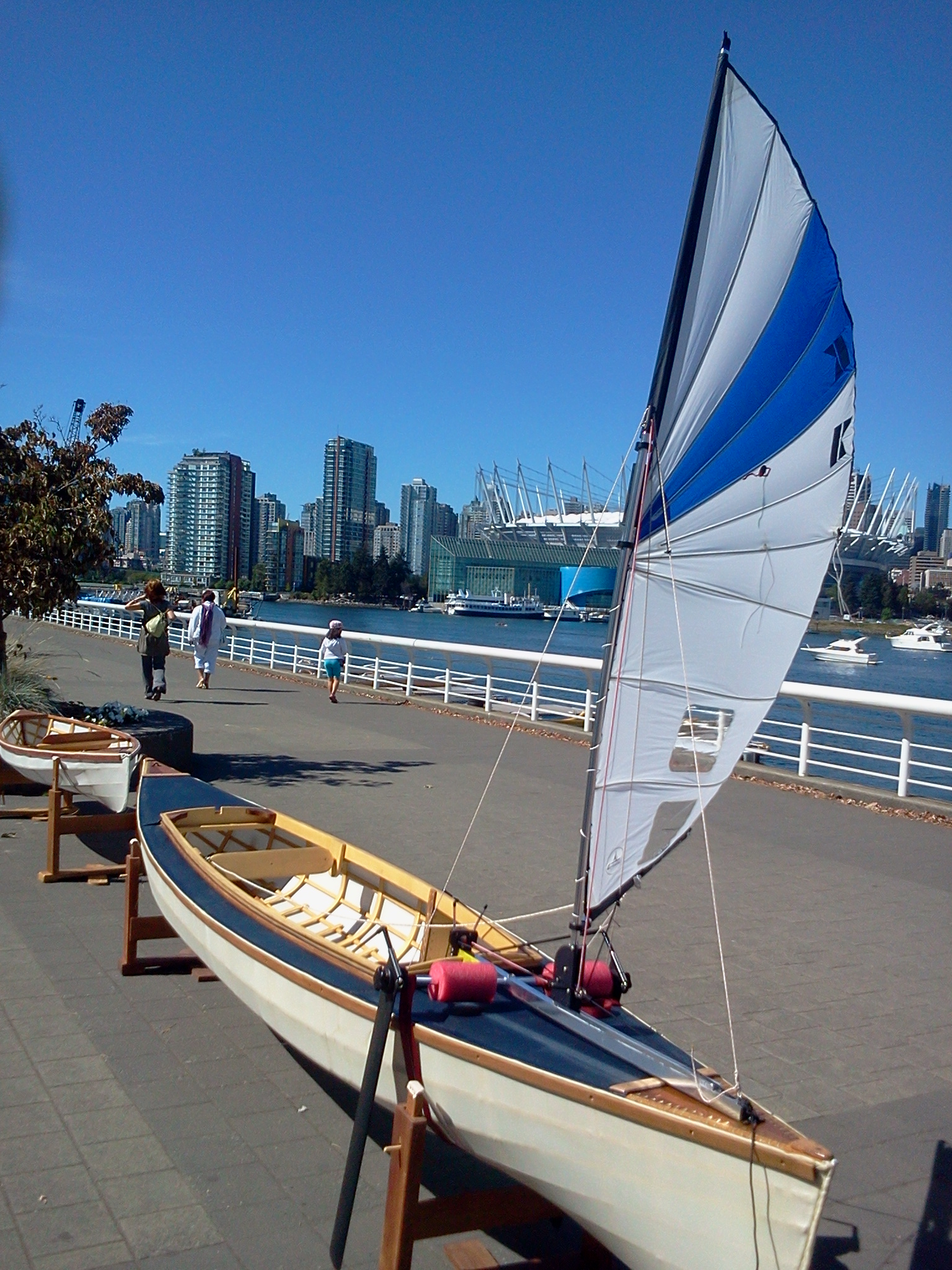 sail on kayak