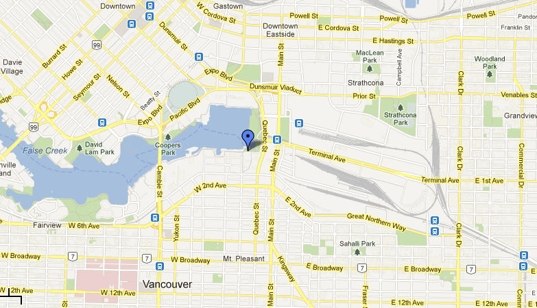 map Dreamcatcher Boats Location