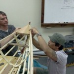 building a canoe